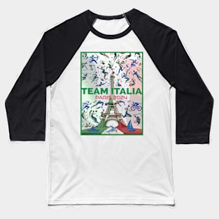 Team Italia - Paris 2024 Baseball T-Shirt